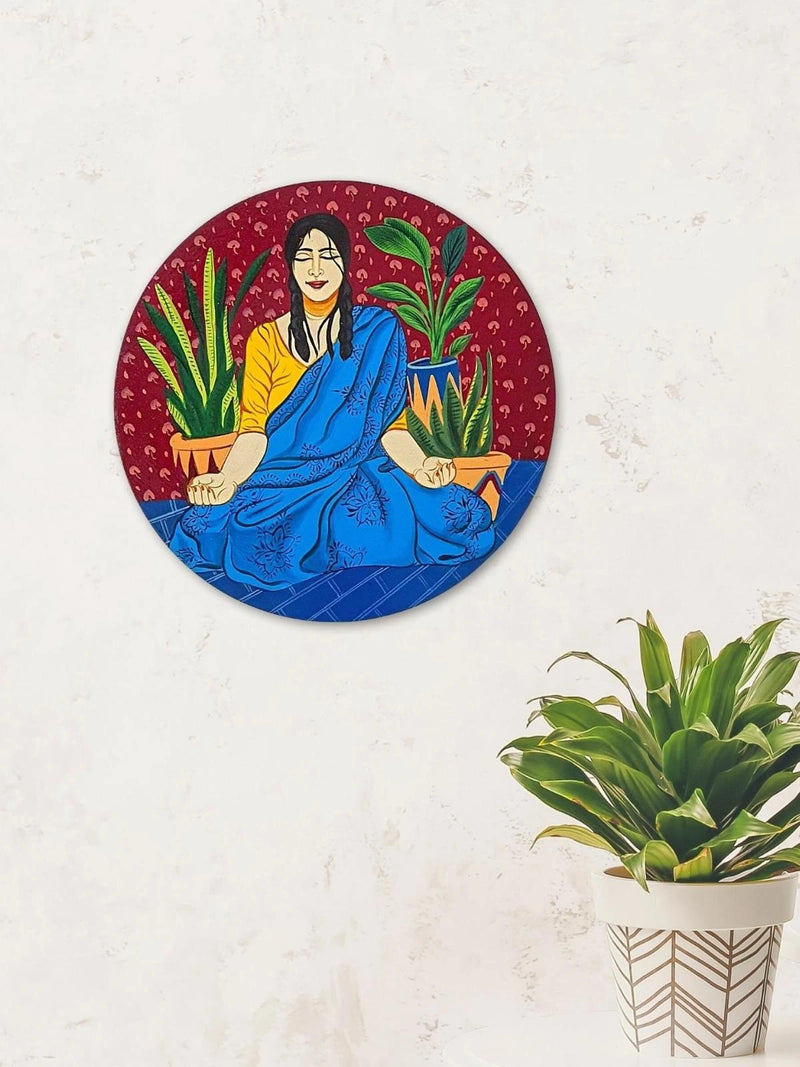 12″ HANDPAINTED THE YOGINI