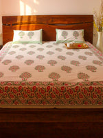 BLOOMING MIST MUGHAL BEDSHEET