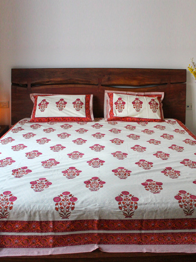 ESSENCE OF ELEGANCE MUGHAL BEDSHEET