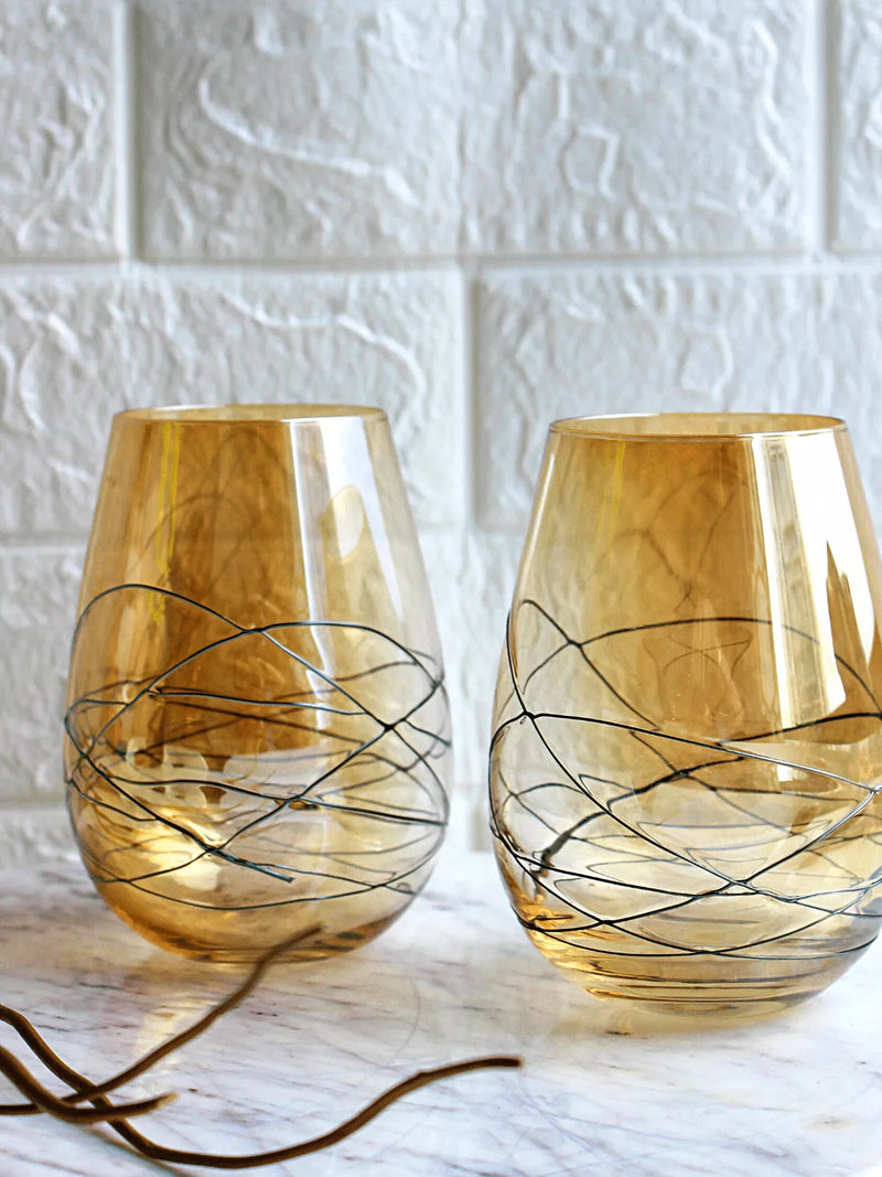 OMBRE ARTISAN GLASSES (SET OF 2)