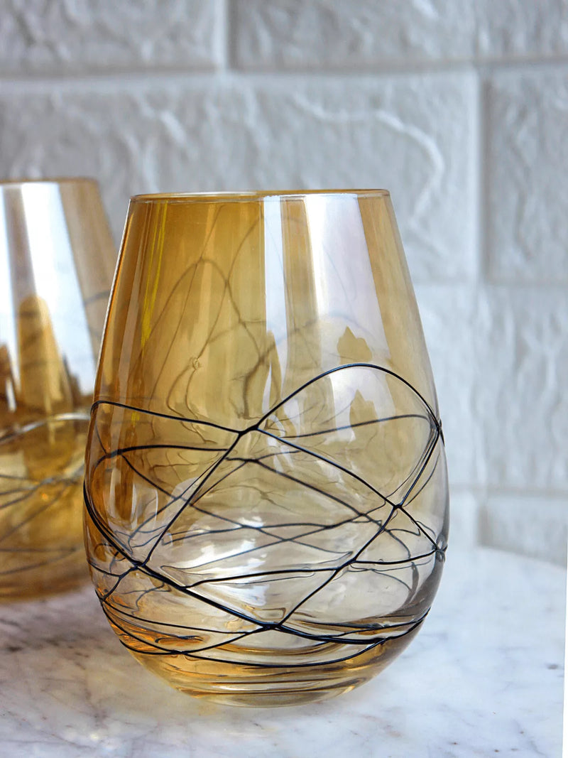 OMBRE ARTISAN GLASSES (SET OF 2)