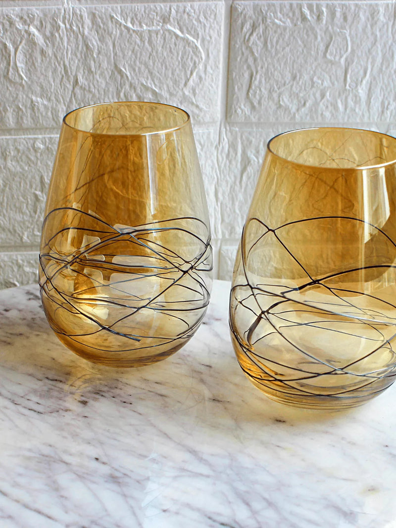 OMBRE ARTISAN GLASSES (SET OF 2)