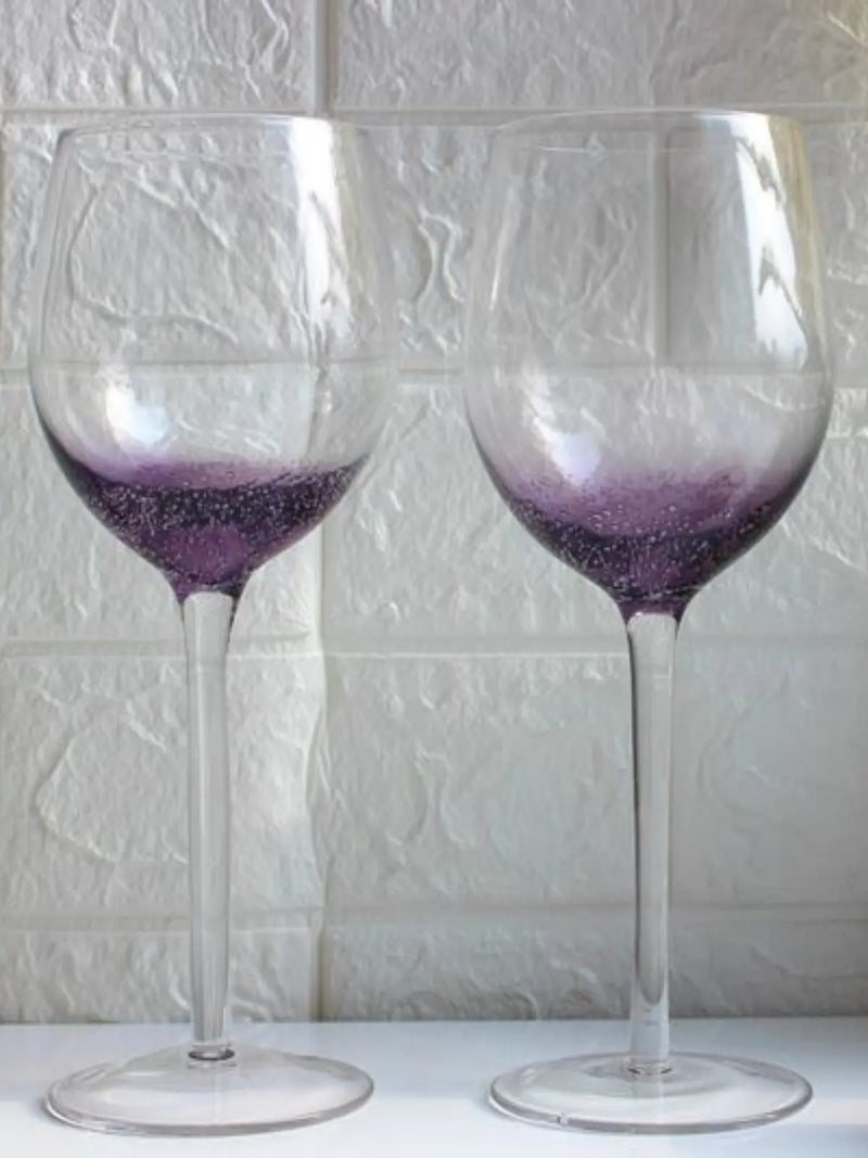 OMBRE BUBBLE GLASSES (SET OF 2)