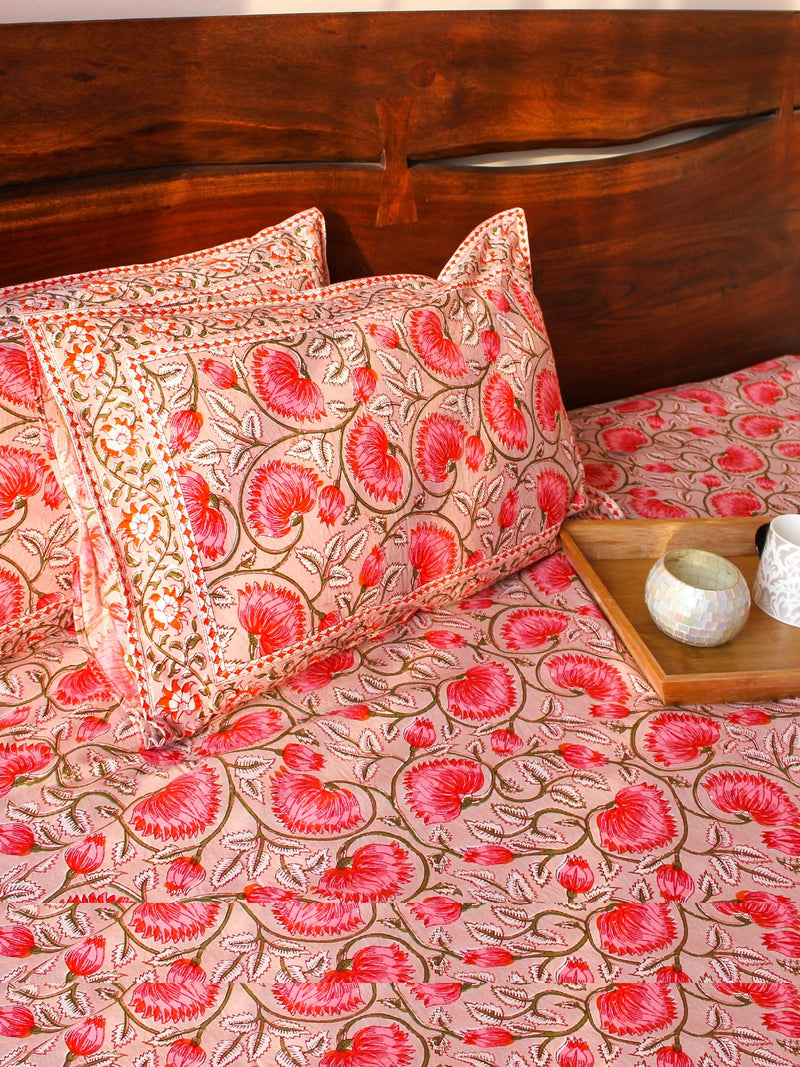 TROPICAL MEDLEY JAIPURI JAAL BEDSHEET